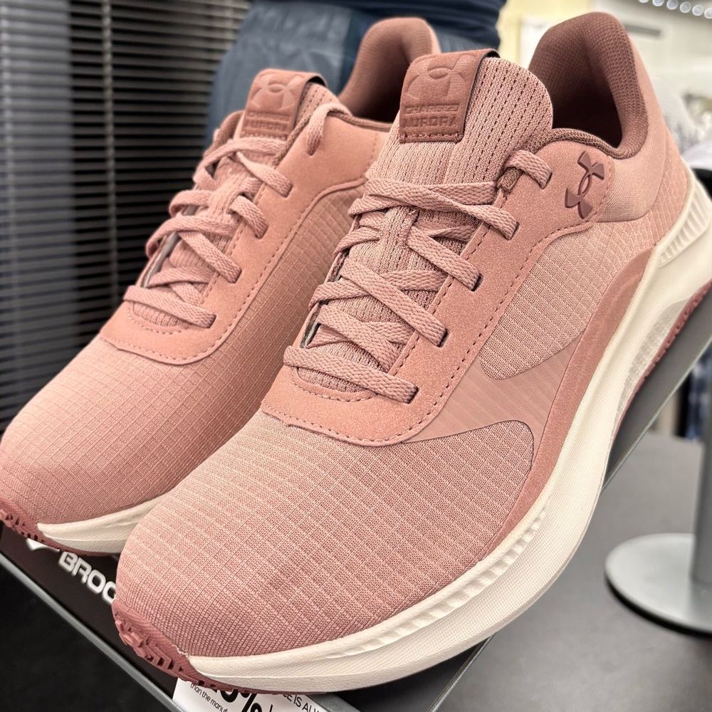 Under Armour Aurora 3 Womens Training Shoes Pink White Sneaker 3025060-600 Sz 9 - Picture 3 of 8
